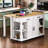 Kitchen Island With Extendable Dining Table-55215418