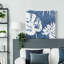 « tropical indigo impressions i »-reproduction d’art sur toile tendue-211593630
