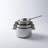 Ron 7" 18/10 Stainless Steel 5-Ply Conical Sauce Pan