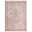 Tapis beige à motif tissé rétro-50467839