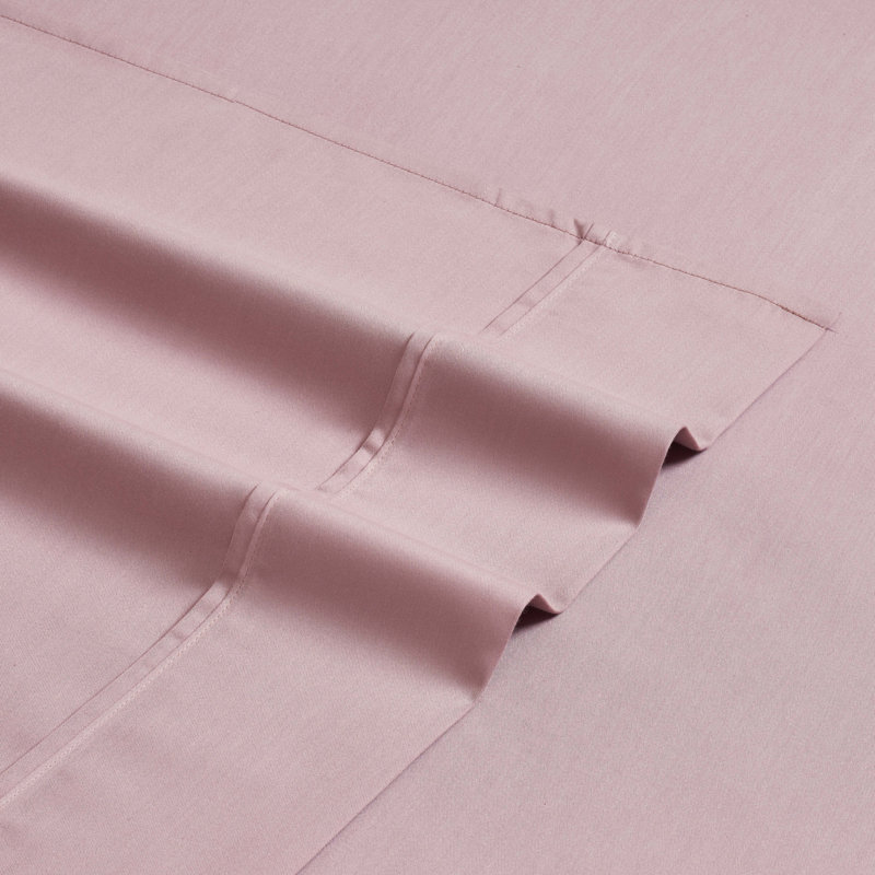 Superior 1500 Thread Count Cotton Blend Deep Pocket Sheet Set, Full Sheet Set, Lavender