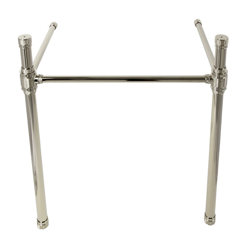Pieds de console en laiton Kingston, Polished Nickel