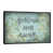 Black Floater Framed