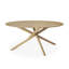 Mikado Round Solid Oak Dining Table