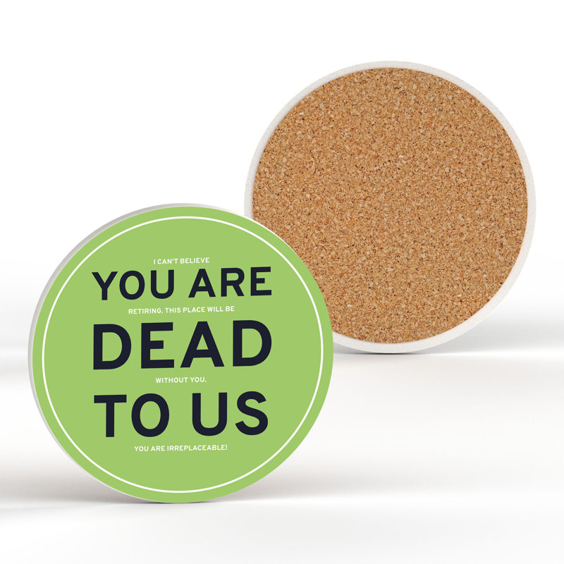 Kana Ceramic Round 1 Piece Coaster