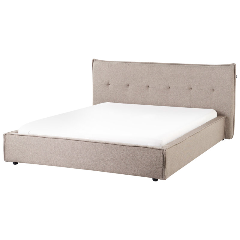 Bed Fabric LESTRE, Beige, European Kingsize (160 x 200 cm)