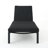 CHAISE LOUNGE - DARK GREY