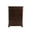 Traditional Walnut Wooden Chest of Drawers - Vintage Bedroom Storage Dresser with Spacious Drawers, American Antique Style Furniture