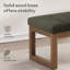 Banc rembourré de 53 po de largeur-981333904