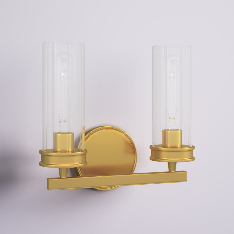 Madelyn Armed Sconce, Satin Brass