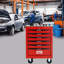 Chariot à outils multifonctionnel 6 tiroirs avec roues et système verrouillable-1109657431