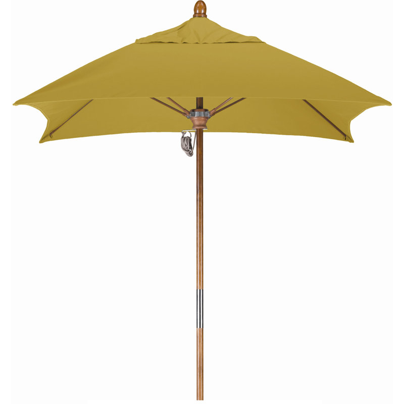  Parapluie Carré De 6', Sunbrella - Laiton