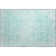 Premium Machine Washable Prisco Teal Rug