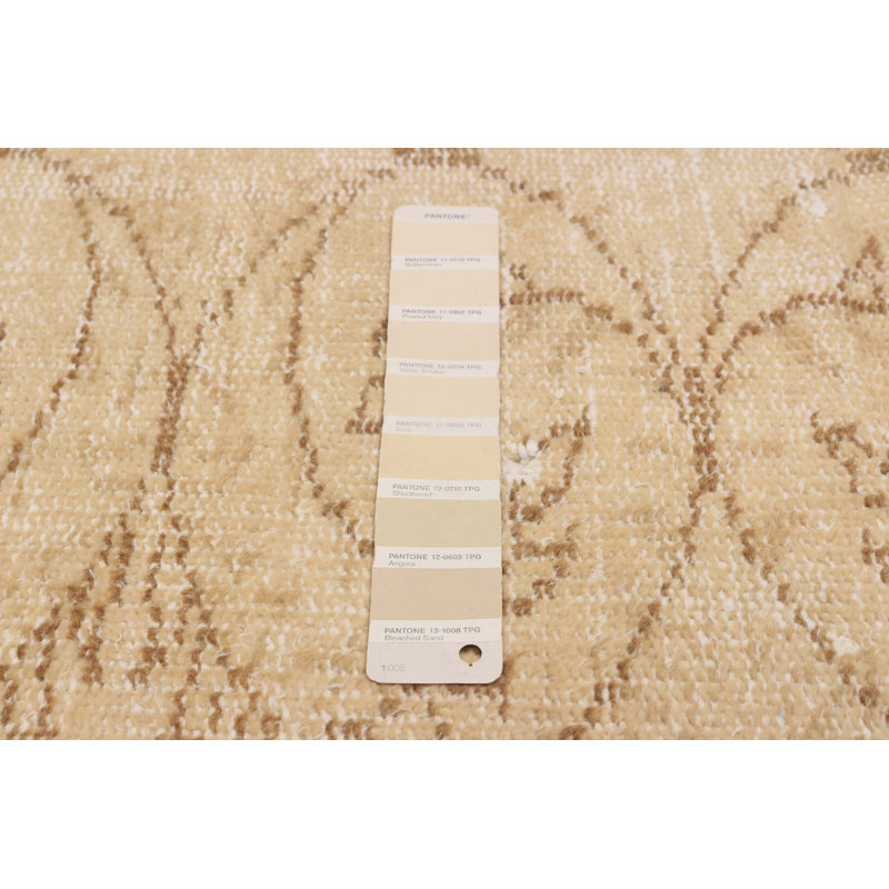Tapis ivoire Antalya Vintage 6 pi 0 po x 9 pi 6 po