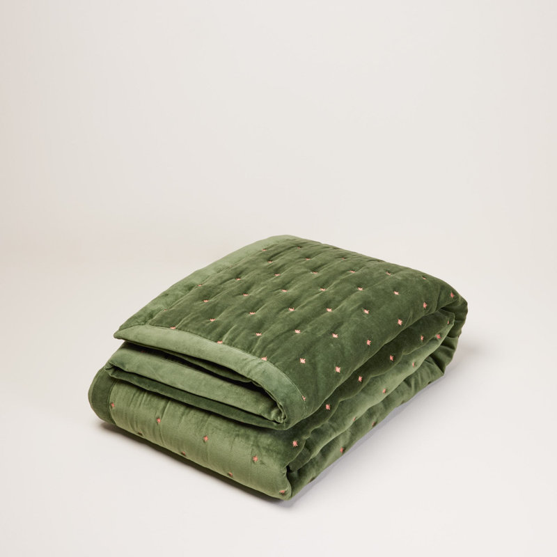 Throw Blanket, Green