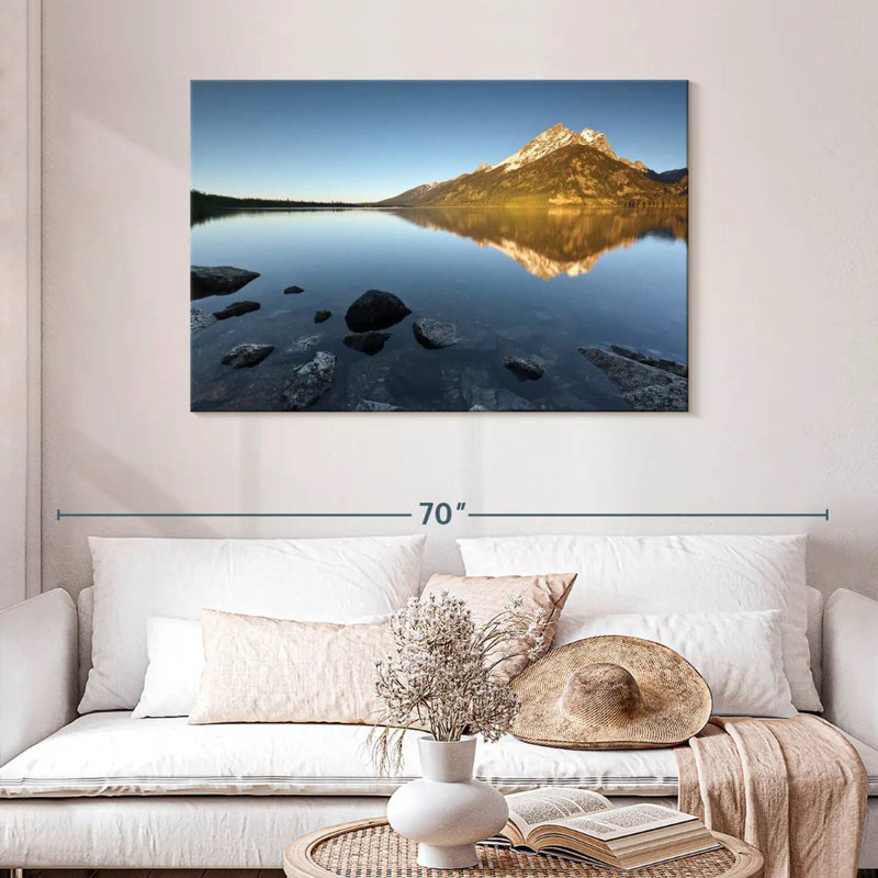 Jenny Lake Reflection, 30" H x 45" W