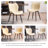 Upholstered Dining Chairs Faux Leather Side Chair With Metal Frame-2123006440