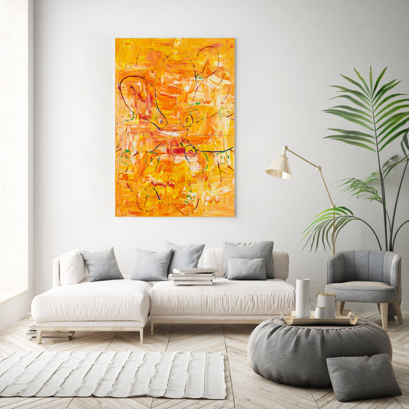 Orange Dragonfly Painting by Irina Gorbman