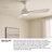 Sculpt 60'' Ceiling Fan with LED Lights-118745467-118745468