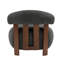 Modern Bouble Fabric Accent Chair-1809464141