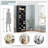Stylish Design 30 Shoe Cubby Console, Contemporary Shoe Cabinet With Multiple Storage Capacity, Free Standing Tall Cabinet With Versatile Use For Hallway,  Bedroom-231127160