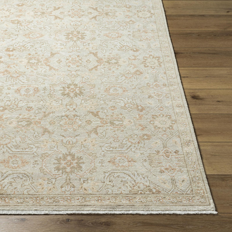 Rectangle Anelka Wool Area Rug, Rectangle 2' x 3'