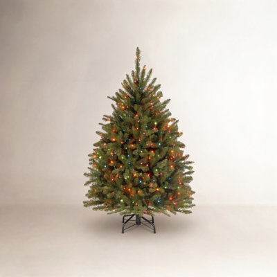 Dunhill Fir Tree with Multicolor Lights