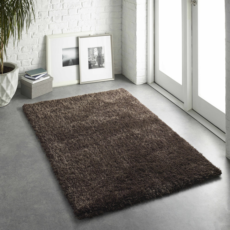 Coopers Solid Colour Hand Woven Area Rug, Rectangle 140 x 200cm