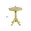 Table d'appoint à finition jaune-1513063981