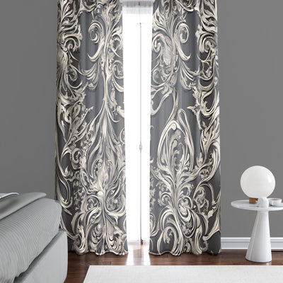 Semi Sheer Curtain Pair