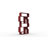 Delayna Geometric Bookcase-1631768010