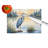Blue Heron in the Golden Hour Glass Cutting Board
