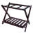 Luggage Rack With Shelf, Espresso