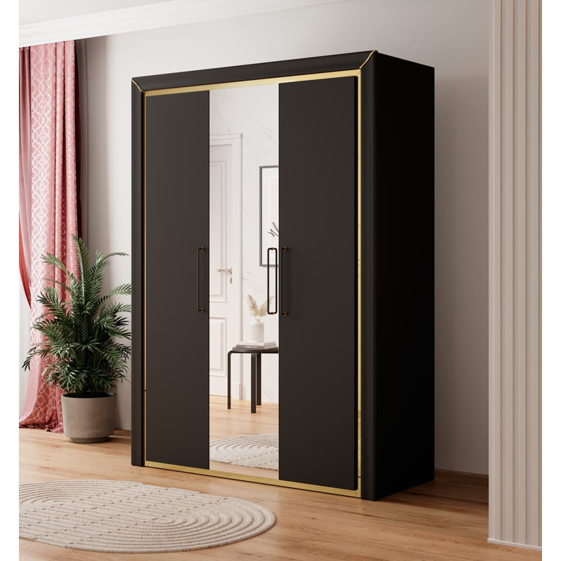 Benjerman 3 Door Manufactured Wood Wardrobe