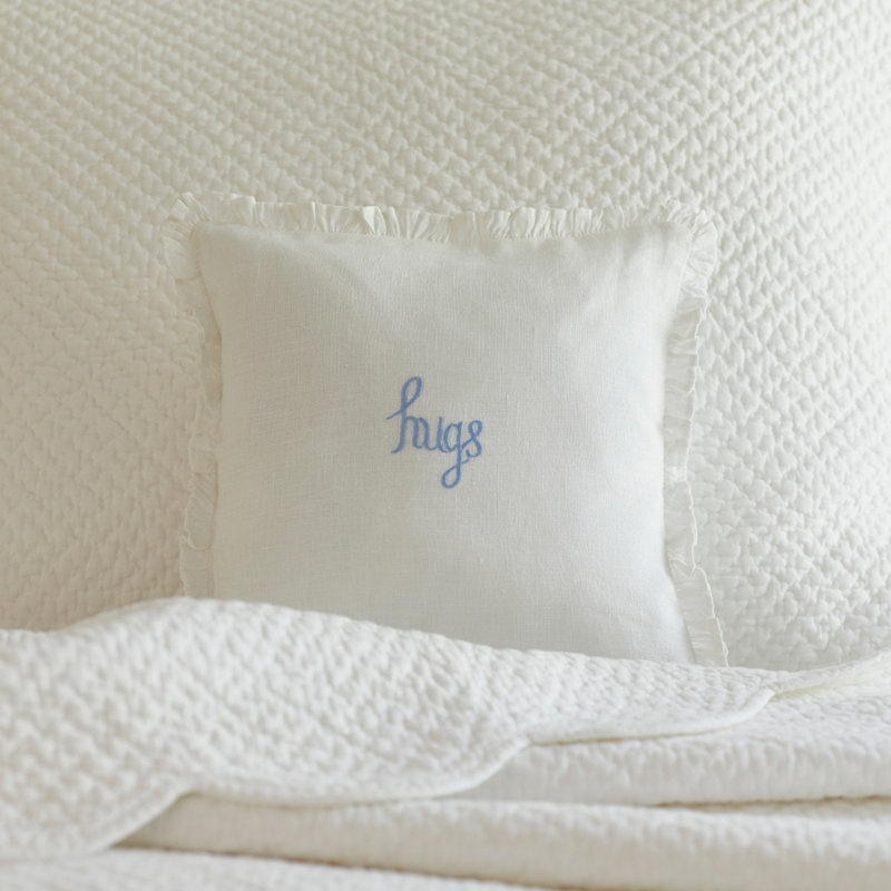 Hugs Linen Pillow