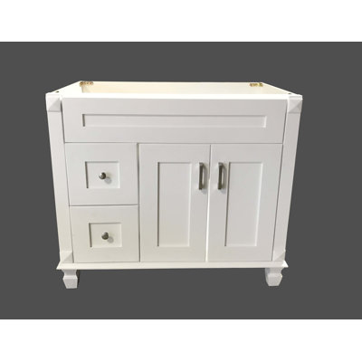36 " Single Bathroom Vanity Base