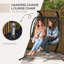 Adao Rattan Double Swing Chair