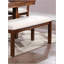 Banc 1pc antique classique blanc perle uniquement avec pieds en acrylique et miroir en bois massif contemporain-1698653918