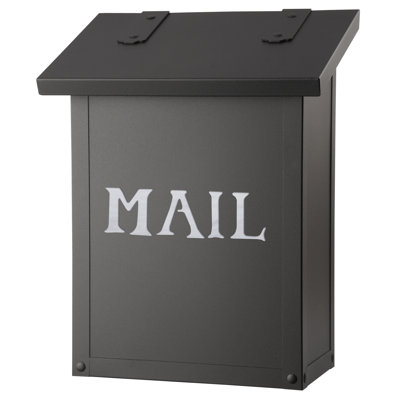 Brass Wall Mounted Mailbox