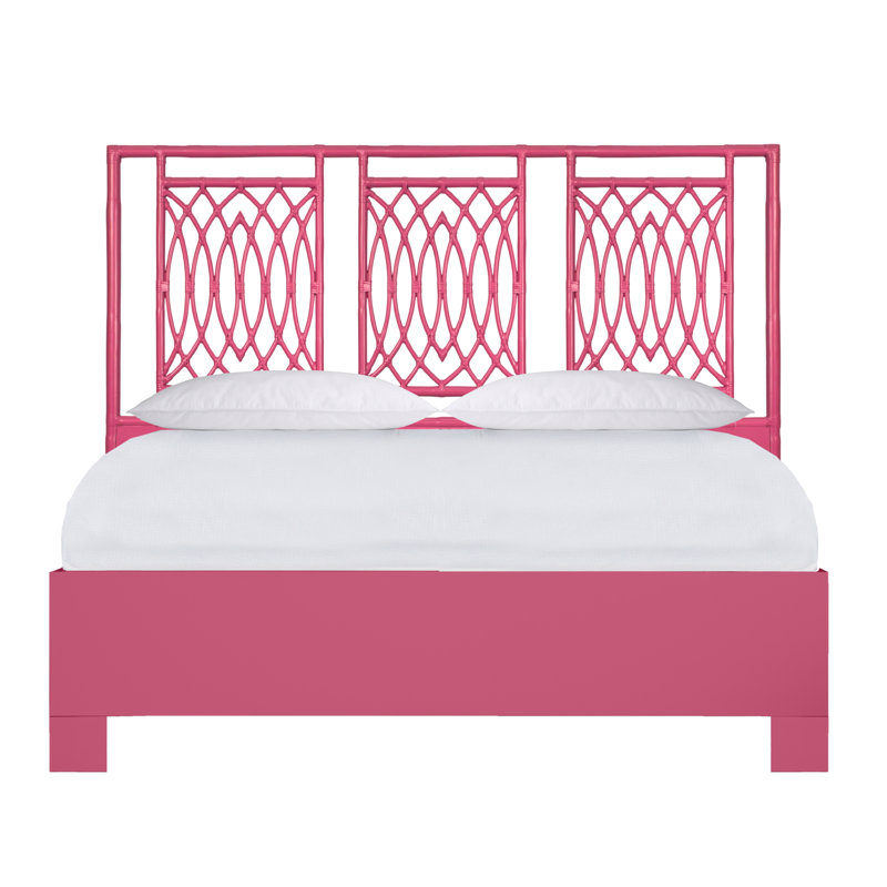Haskins Standard Bed, King, Pink