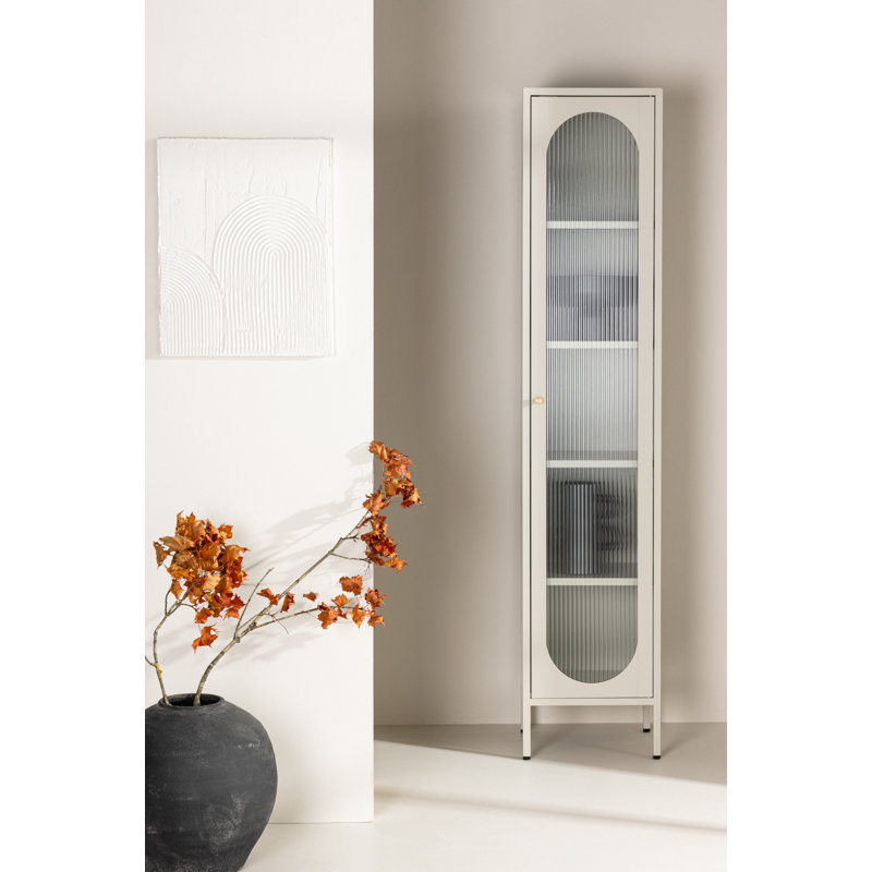 Rylend Display Cabinet, Beige