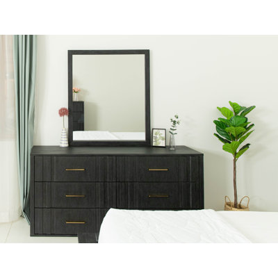Miroir de commode gris Nantucket