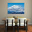 Majestic Denali Peak Serene Tranquil Abstract Landscape Mountain Wall Art Print by Jeffrey C. Sink - 1 Piece Wrapped Canvas Wall Art-1862670240