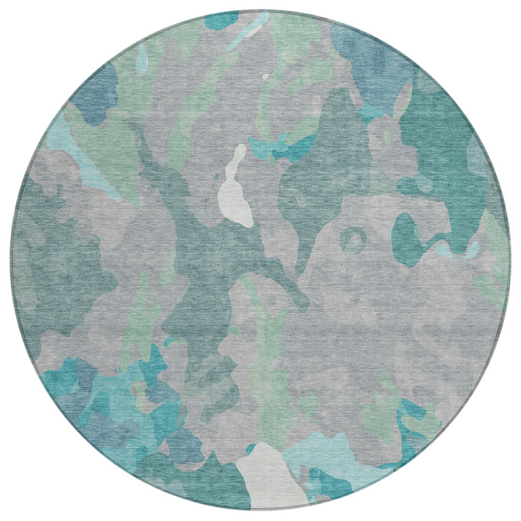 Machine Washable Indoor/Outdoor Oden ACN2161 Modern Rug