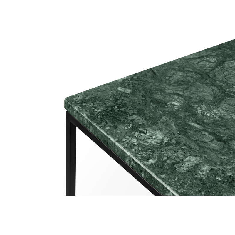 Tonya Frame End Table, Green, Black