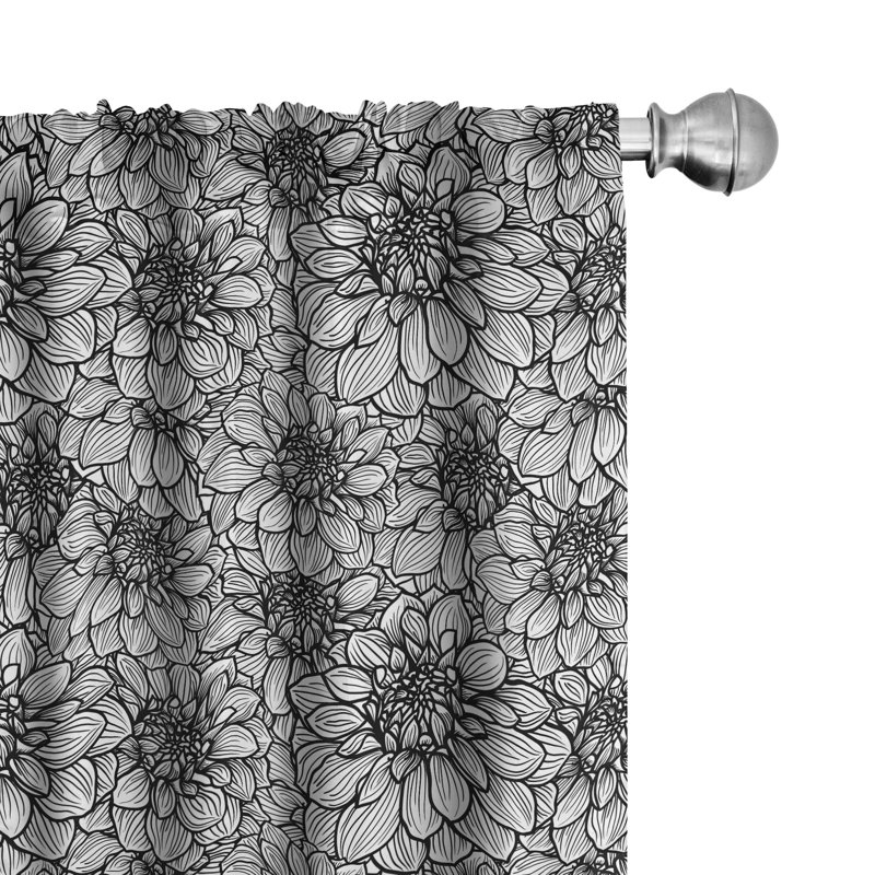 Room Darkening Sliding Panel Pair, 28" x 84"