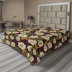 Apricot Beige/Maroon Abstract