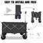 Chariot pliable pliable, chariot de plage pliable-112834116