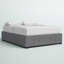 Lit plateforme tapissier avec rangement Amarrion-1349869677