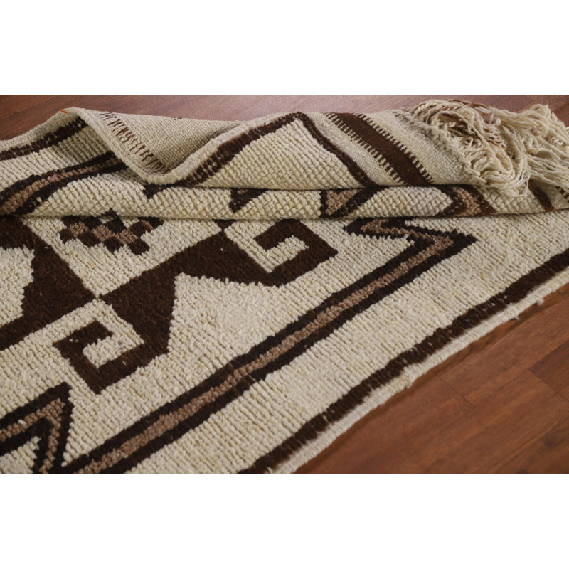 Tapis turc kurde à teinture naturelle 3 x 13